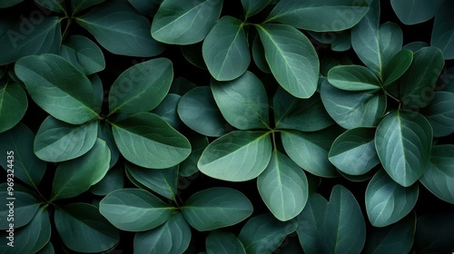 Lush Greenery: A Close-Up Exploration of Botanical Beauty and Leafy Textures