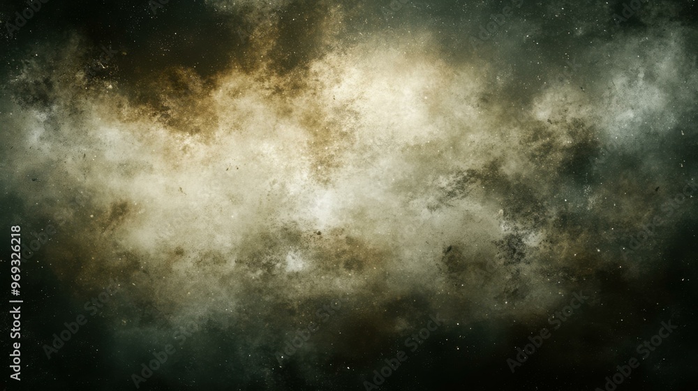 Obraz premium Exploring the Cosmic Depths: A Stunning Abstract Representation of Stellar Clouds in the Universe
