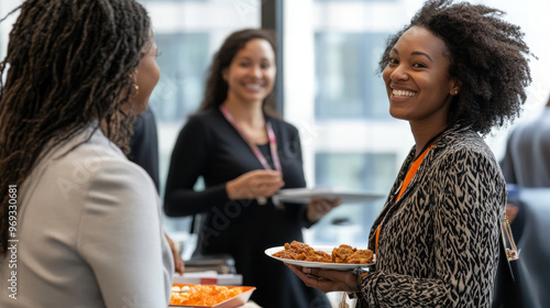 A corporate event recognizing the contributions of employees from underrepresented groups photo