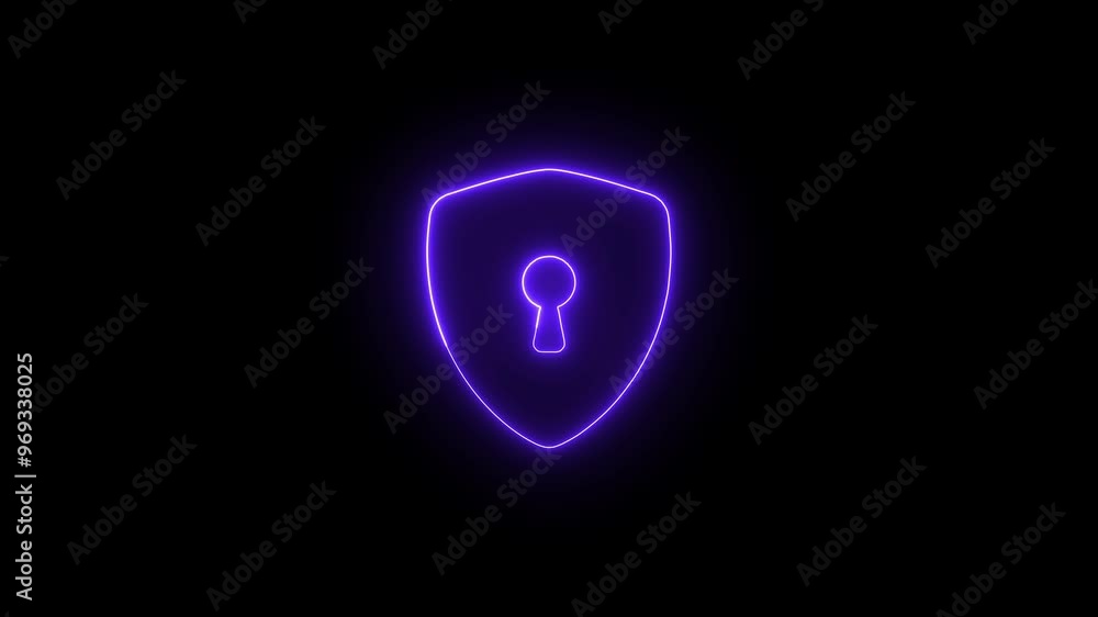 Watch a lock with pulsating light and captivating glowing effects in action. Watch a lock with pulsating light and captivating glowing effects in action.