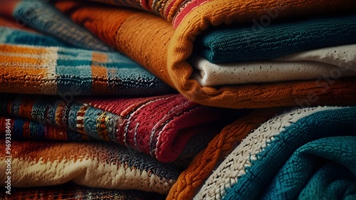 Vintage cozy blankets