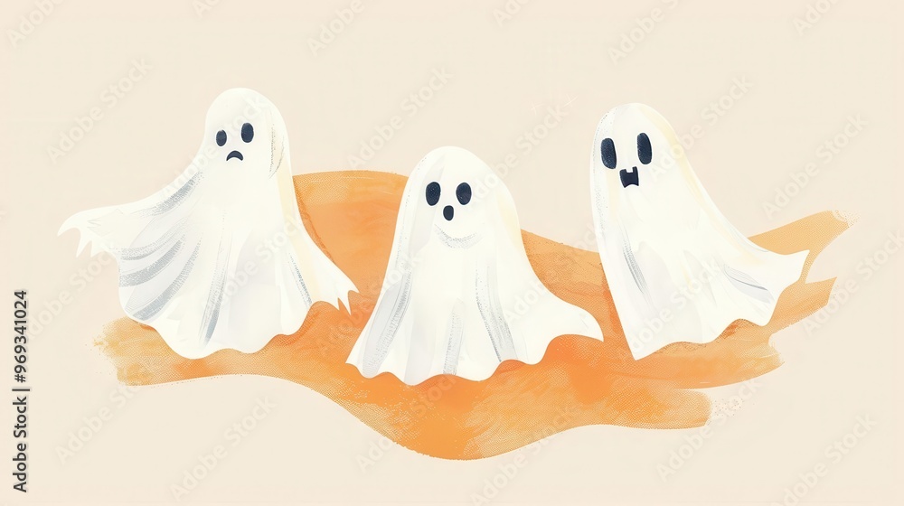 whimsical apparitions playful illustrations of ghost costumes float ethereally simple yet expressive shapes capture the essence of halloween fun evoking childlike wonder and spooky charm whimsical apparitions playful illustrations of ghost costumes float ethereally simple yet expressive shapes capture the essence of halloween fun evoking childlike wonder and spooky charm