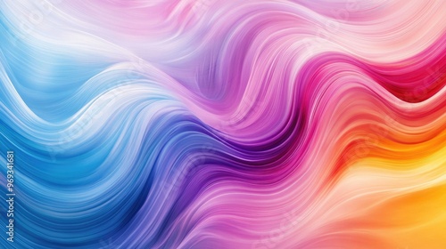 Abstract wave patterns with soft curves and vibrant colors, creating a dynamic and energetic background.