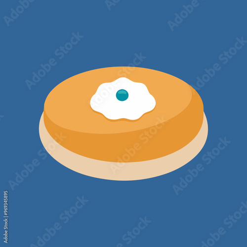 blini vector illustration
