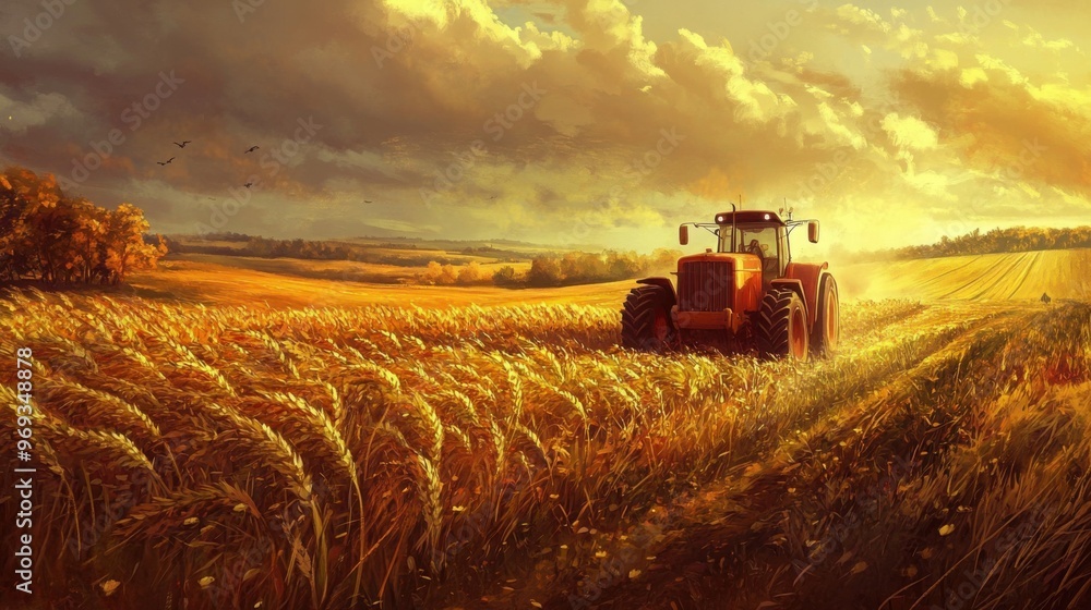 Fototapeta premium Agriculture