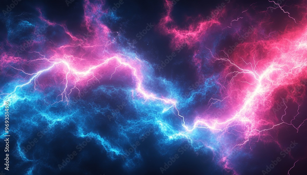 Futuristic Neon Lights Background with Copy Space for Text Futuristic Neon Lights Background with Copy Space for Text