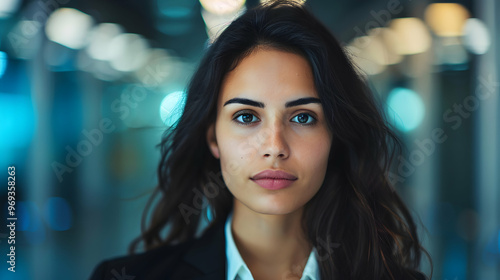 Wallpaper Mural The Businesswoman With Tablet Torontodigital.ca