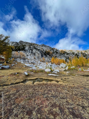 Autumn Serenity: A Stunning Fall Mountain Landscape