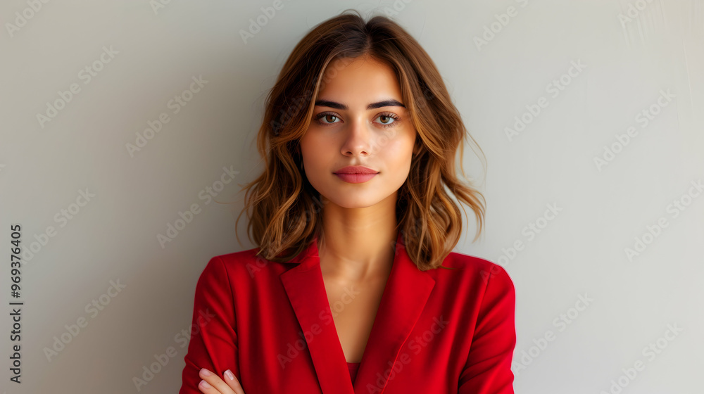 The Confident Businesswoman Red Style The Confident Businesswoman Red Style