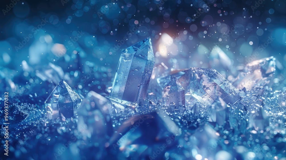 Captivating Icy Crystals Sparkling in the Enchanting Winter Wonderland Intricate and delicate frozen formations with dazzling iridescent reflections creating a mesmerizing and otherworldly landscape Captivating Icy Crystals Sparkling in the Enchanting Winter Wonderland Intricate and delicate frozen formations with dazzling iridescent reflections creating a mesmerizing and otherworldly landscape