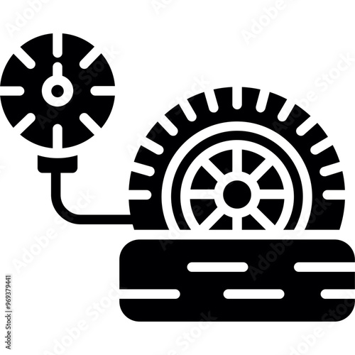 Flat Tire Icon