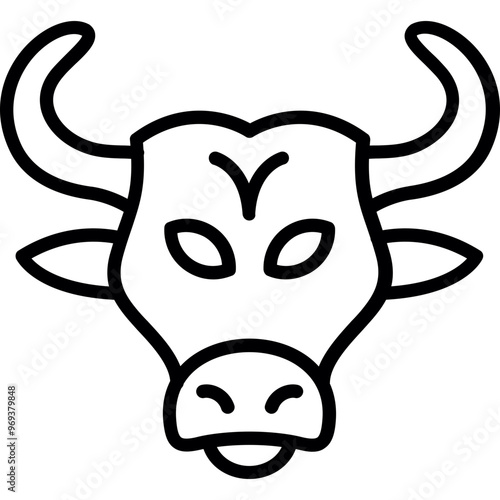 Bull Icon