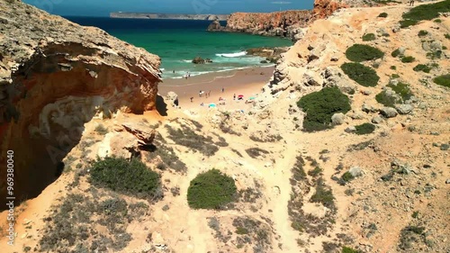 Drone 4K em Sagres , Algarve , Portugal photo