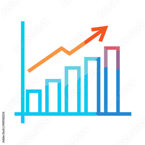 business graph on white background Free Download business graph on white background - GFXLoad