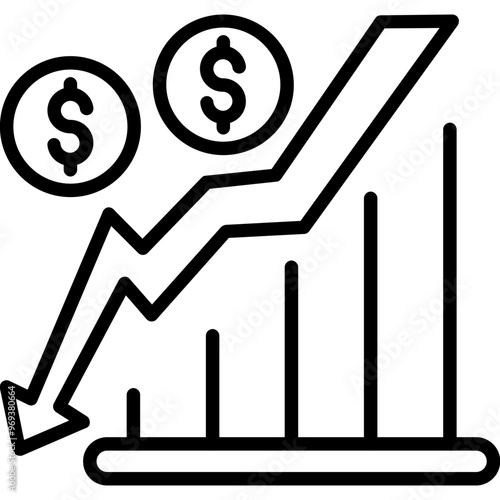 Economic Crisis Icon