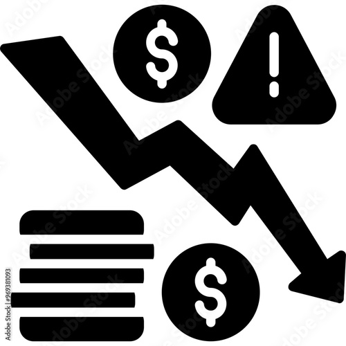 Financial Crisis Icon