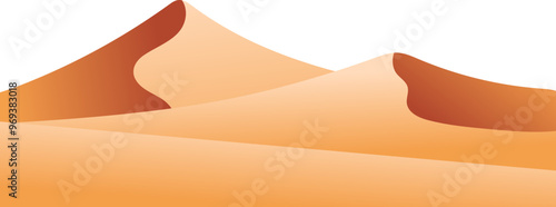 desert dune illustration