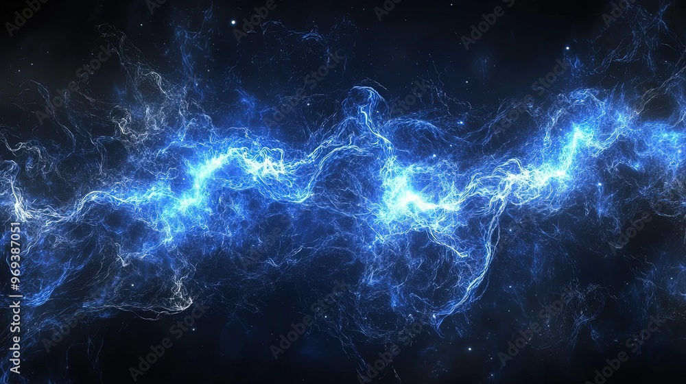 A cosmic plasma effect background A cosmic plasma effect background