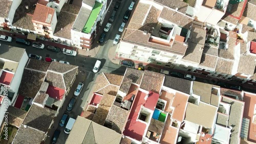 The landscape behind the arena