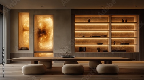 Luxury home decor with a mo...