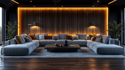 Luxury home decor with a mo...