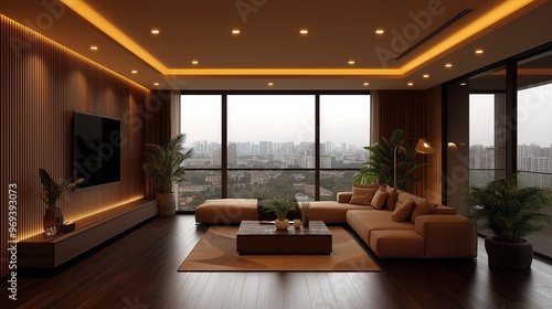 Luxury home decor with a mo...