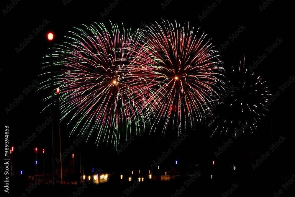 fireworks display in village of Qrendi, Malta, to celebrate the feast of St Mary on 15th August fireworks display in village of Qrendi, Malta, to celebrate the feast of St Mary on 15th August