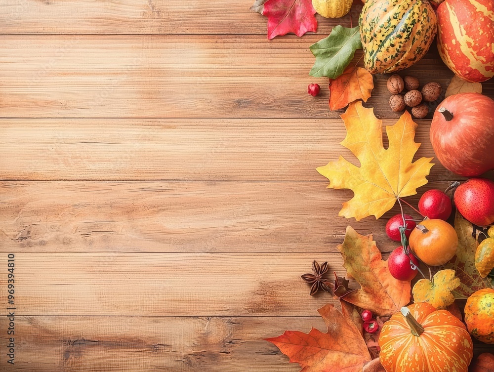 Thanksgiving promotion featuring a rustic harvest theme Warm tones and seasonal elements emphasize gratitude and celebration, ideal for banners, flyers, or email campaigns Thanksgiving promotion featuring a rustic harvest theme Warm tones and seasonal elements emphasize gratitude and celebration, ideal for banners, flyers, or email campaigns