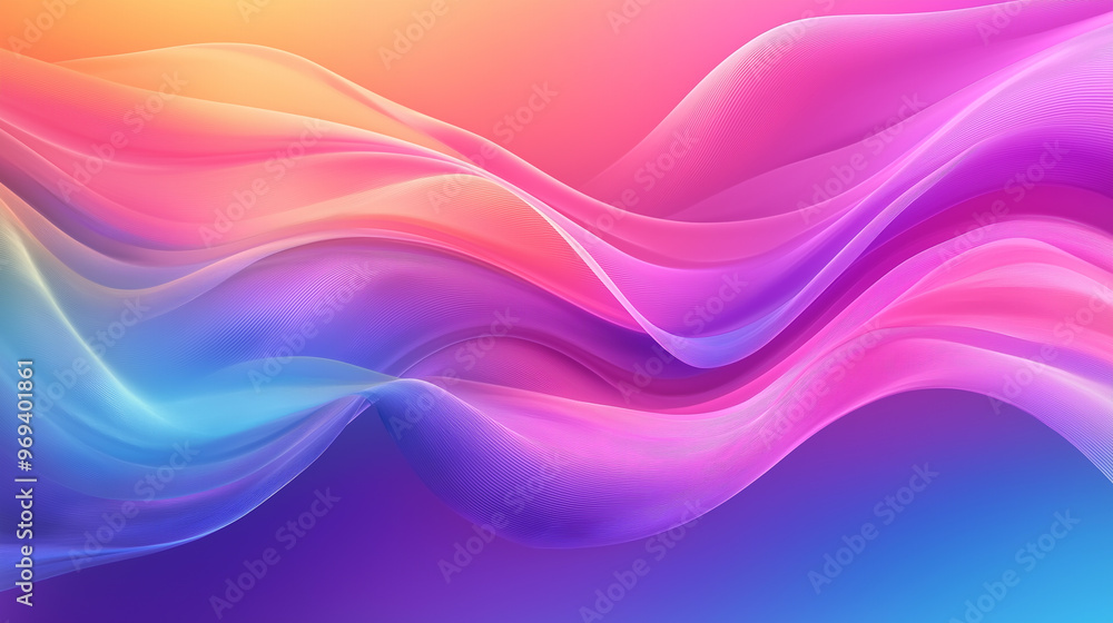 Fluid Abstract Patterns with Vibrant Colors Fluid Abstract Patterns with Vibrant Colors