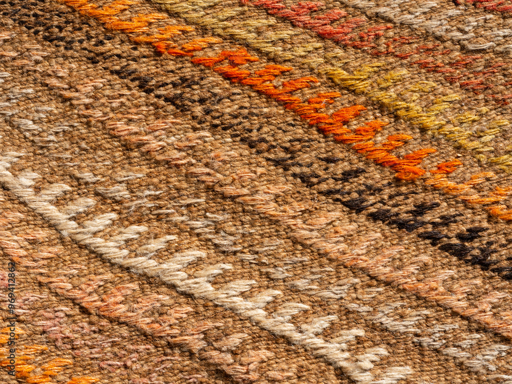 Fototapeta premium a colorful carpet detail