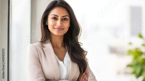 beautiful Indian business woman on white background Free Download beautiful Indian business woman on white background - GFXLoad