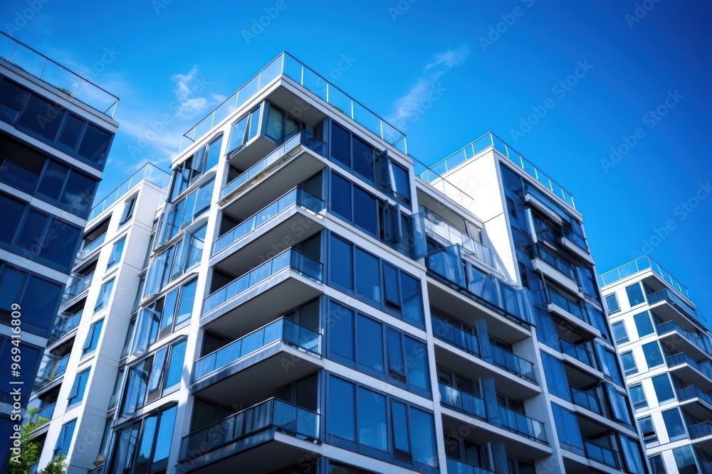 Modern building city architecture day. AI generated Image by rawpixel. Modern building city architecture day. AI generated Image by rawpixel.
