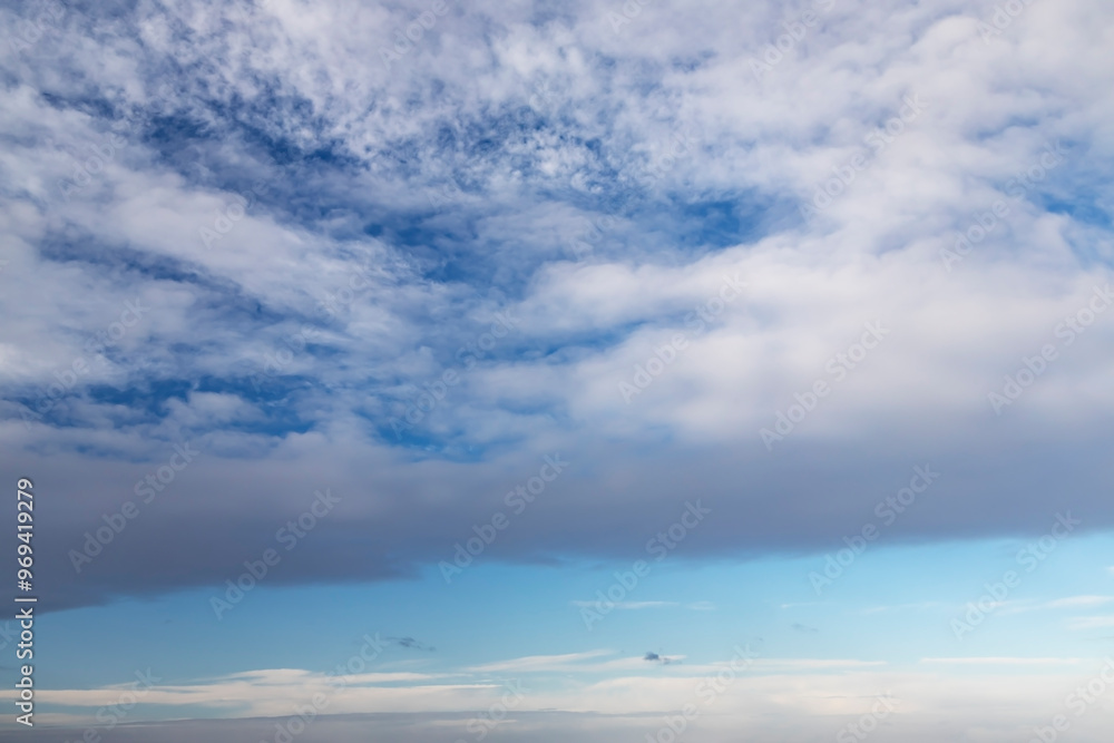 partly cloudy sky in winter partly cloudy sky in winter