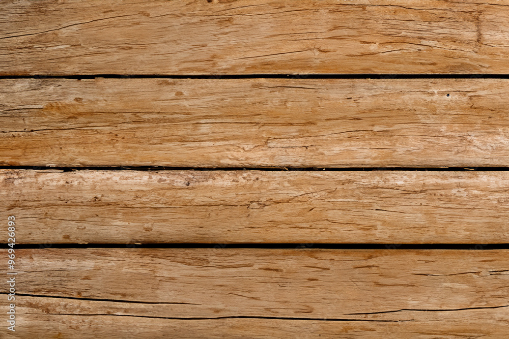 Close-up of rustic wooden planks with natural grain patterns and knots. Close-up of rustic wooden planks with natural grain patterns and knots.