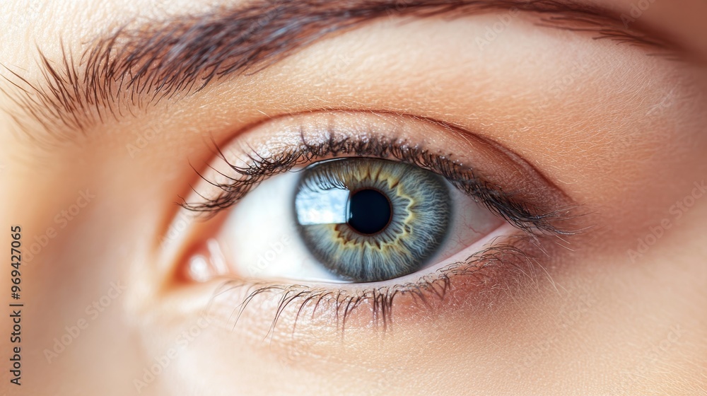 Obraz premium Human eye texture