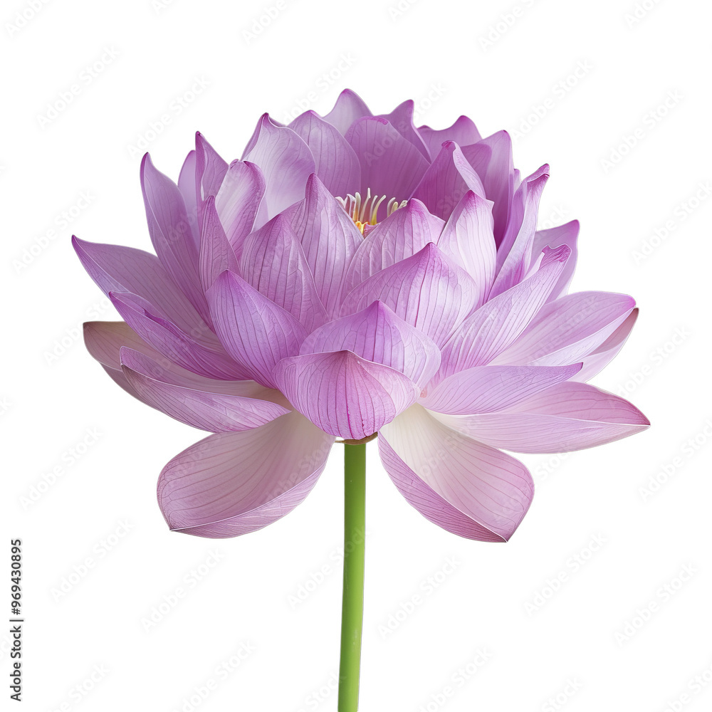 A lotus flower on a transparent background A lotus flower on a transparent background