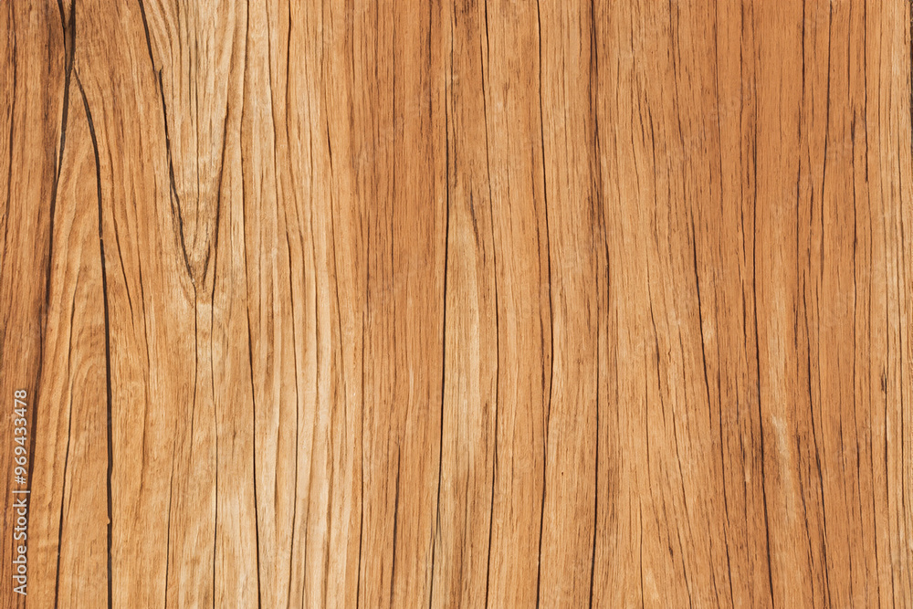Close-up of rustic, light brown wood grain with natural knots and cracks. Close-up of rustic, light brown wood grain with natural knots and cracks.