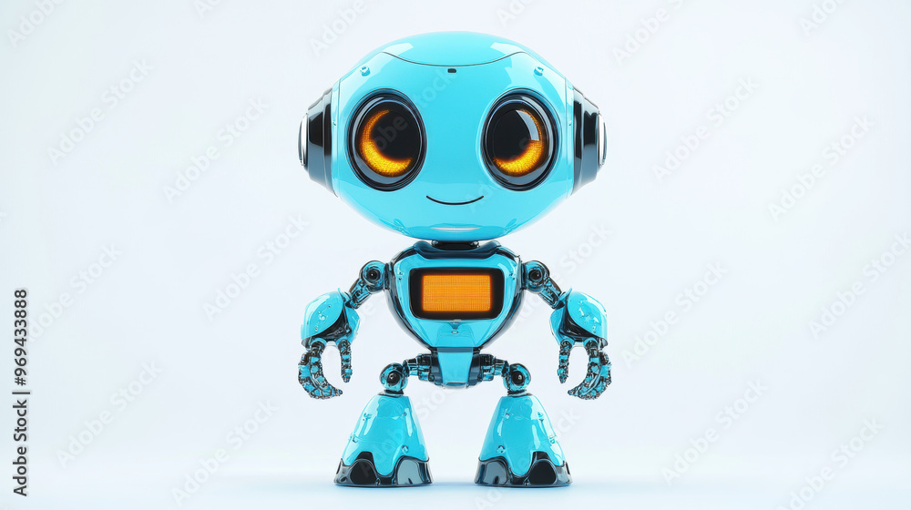 Friendly Robot. Friendly Robot.