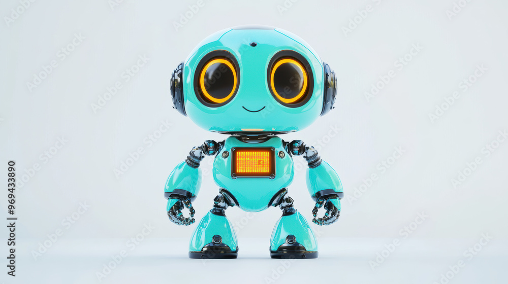 Friendly Robot. Friendly Robot.