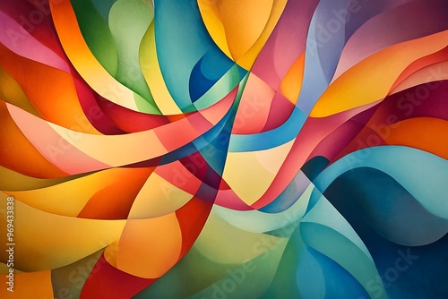 abstract background with circles