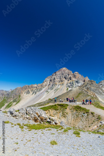 Col du Galibier, Hautes-Alpes, France photo