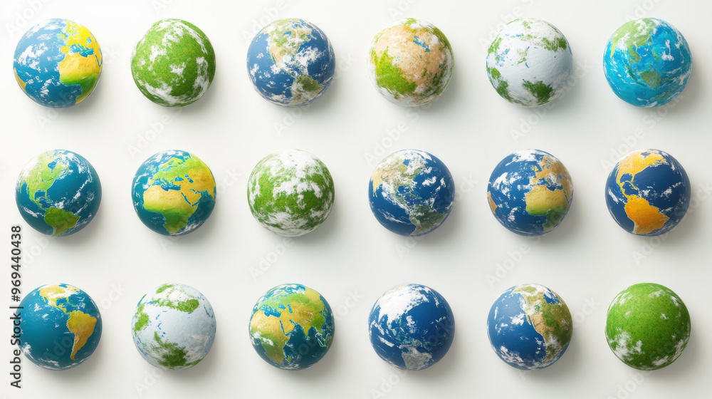 Earth Globe Pattern. Earth Globe Pattern.