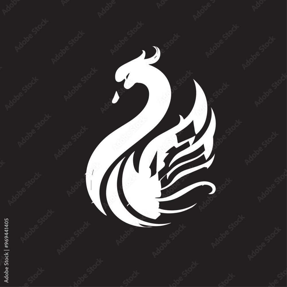 Swan in cartoon, doodle style . Image for t-shirt, web, mobile apps and ui. Isolated 2d vector illustration in logo, icon, sketch style, Eps 10, black and white. AI Generative Swan in cartoon, doodle style . Image for t-shirt, web, mobile apps and ui. Isolated 2d vector illustration in logo, icon, sketch style, Eps 10, black and white. AI Generative