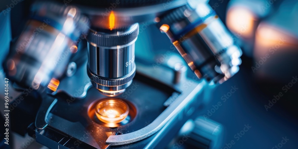 Microscope lens microscope light technology. Microscope lens microscope light technology.