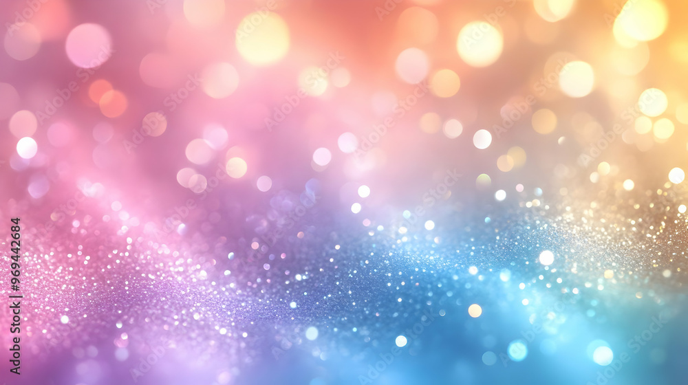 A vibrant abstract background with colorful bokeh and shimmering light effects. A vibrant abstract background with colorful bokeh and shimmering light effects.