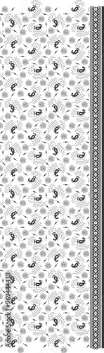 Paisley Design pattern, background, texture, fabric.