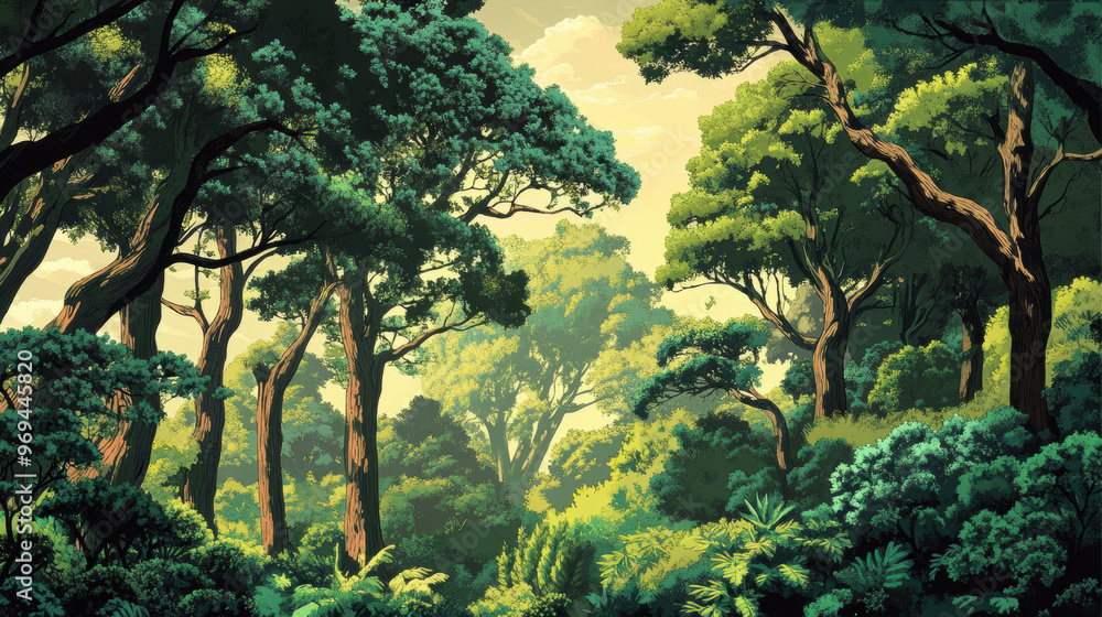 Forest Canopy. Forest Canopy.