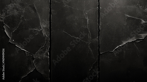 Old vintage paper concept background, Empty old vintage black scratch torn poster set overlay texture background