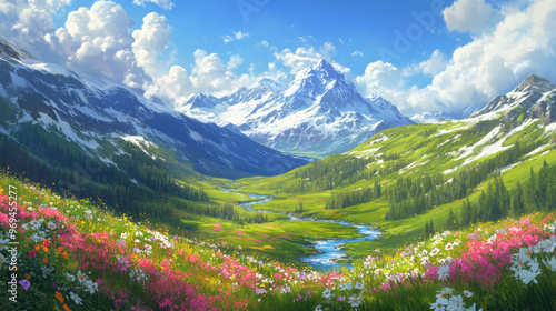 Mountain Valley Flowers.