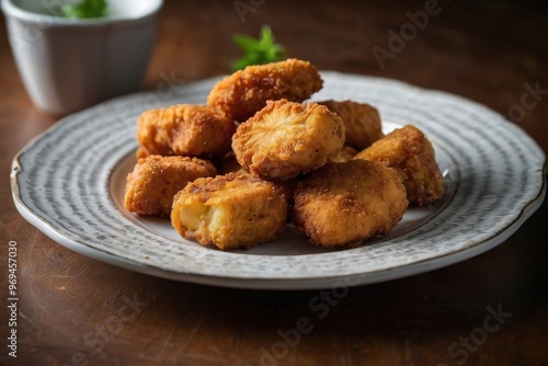 Nuggets on a plate